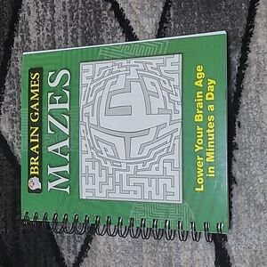 BRAIN GAMES MAZES PRICE FIRM